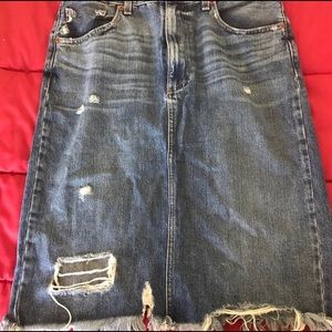 Lucky brand size 4 above the knee skirt